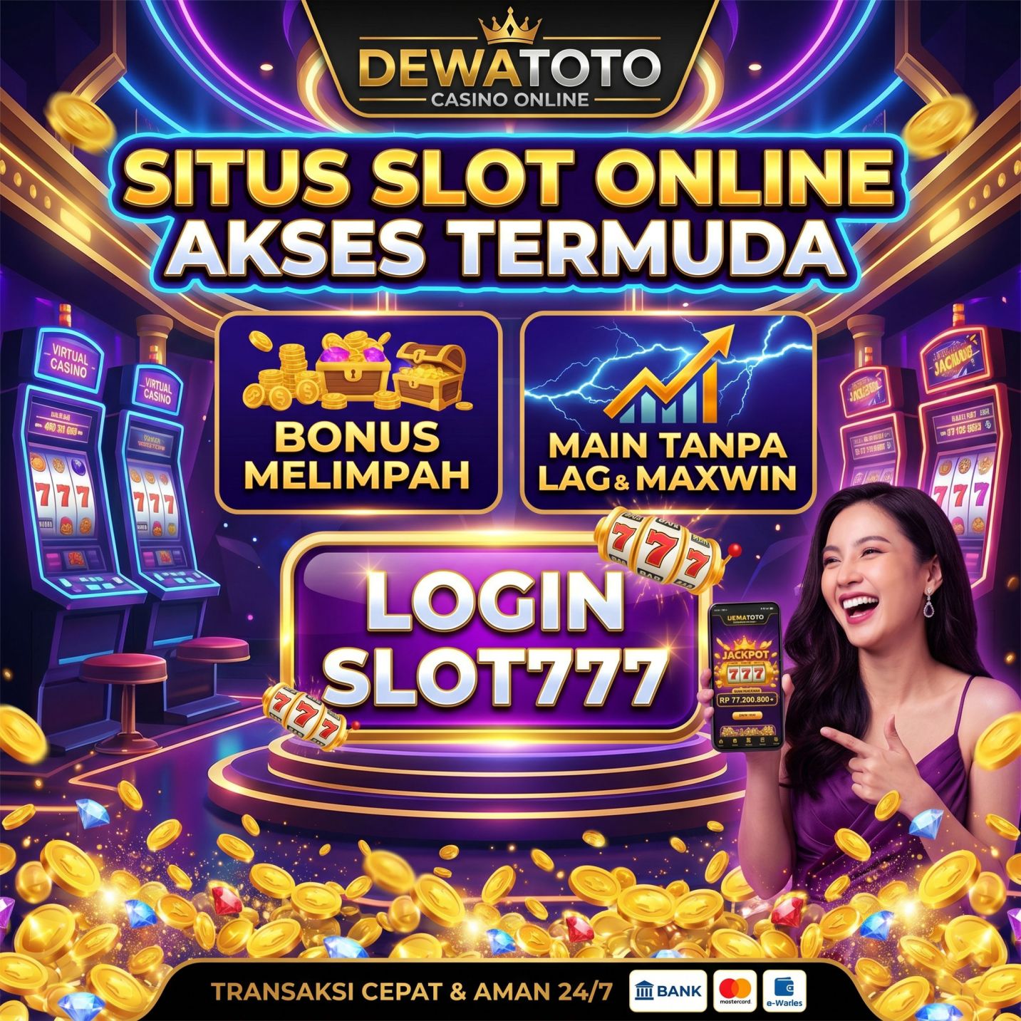 DEWATOTO : Login Slot777 Situs Slot Online Server Anti Lag by Hey siriusly